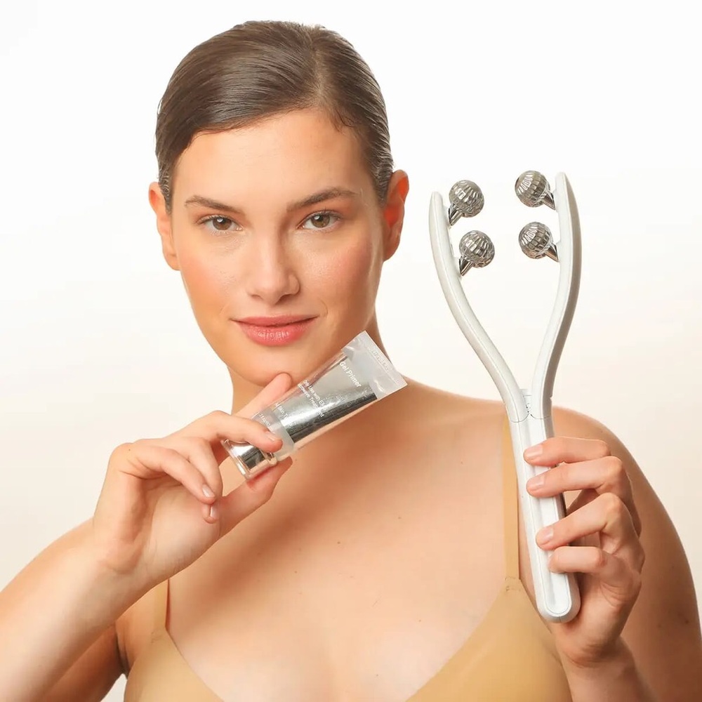 Lumina NRG RolLift Facial Toning Device EMS RF LED Massage Massager